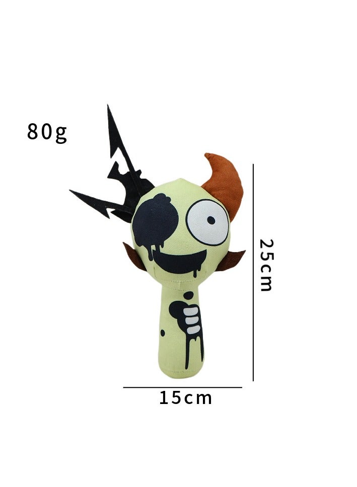 عام دمية سبرونكي من لعبة إنكريديبوك (Incredibox) للنغمات والقرنات، وهي من الملحقات الخاصة باللعبة. هذه الدمية الرفيعة تم إستعادة صورتها بكل دقة، ومناسبة كهدية للتجميع. طولها 25 سم. - Image 4