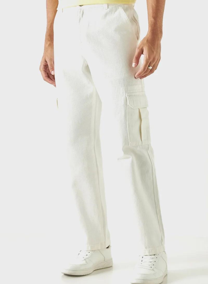 Lee Cooper Light Wash Straight Fit Jeans