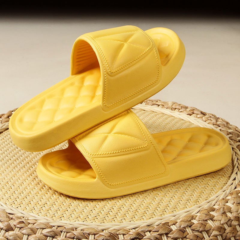 Wholesale Summer Indoor Non-Slip Comfortable Bath Slippers - 2025 New Couple Bathroom Slippers