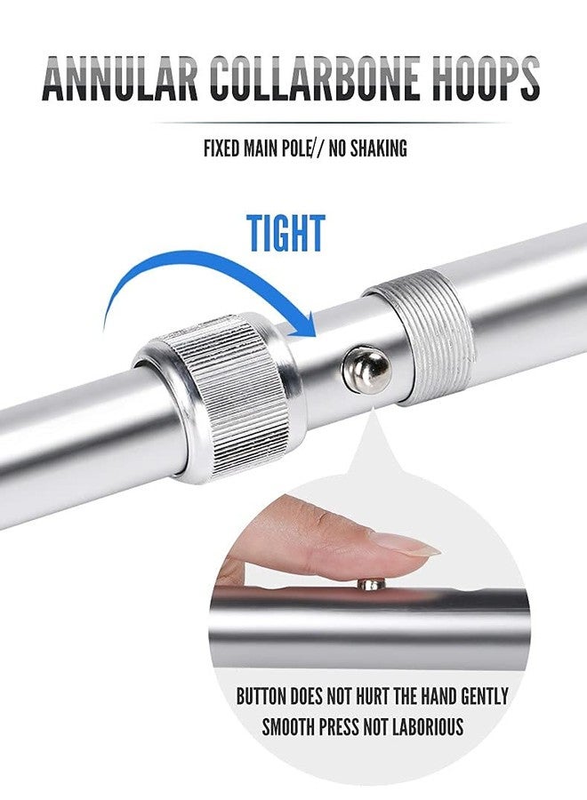 CHEVALIER Support Walking Stick/Cane for Old People Men/Women, Aluminium, Silver - Image 5