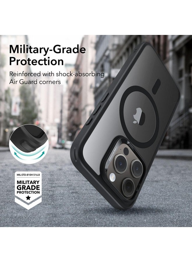 ESR ESR MagSafe Compatible Military-Grade Clear Black Phone Case for iPhone 15 ProMax  - Image 5