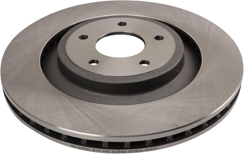 TRQ Front Brake Rotor Set Vented Compatible with 2012-2014 Chrysler 200 2012-2014 Dodge Avenger 2008-2009 Caliber - Image 5