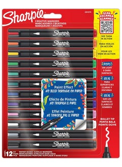 Sharpie Creative Water-Based Acrylic markers Assorted Colours set of 12 - pzsku/Z5E4AB0641A312919FED7Z/45/_/1735196924/e2d25b4e-d509-47a8-bd9d-a1a691e151ed