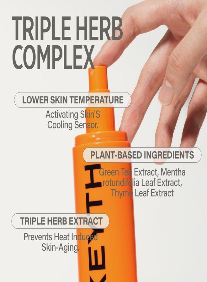 كيث بخاخ كيث آيسي بنكهة اليقطين (150 مل، 5.07 أونصة سائلة) / مزيل للانتفاخ، مخفف للتورم، منعش، بتركيبة أعشاب آيسي، مستخلص فاكهة اليقطين - Image 4