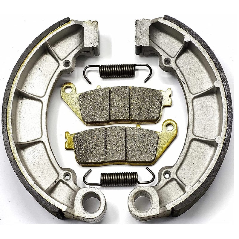 Master Chen Front Brake Pads Rear Shoes Drum for Honda VF750 Magna 750 Deluxe 19942003 VT750 Shadow 750 20022015 VT1100 Shadow 1100 Spirit 19942007 CB700 Nighthawk 700S 19841986 MC0379