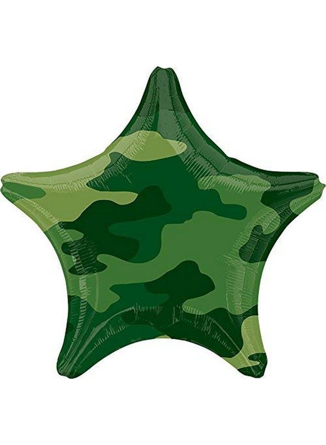 Mayflower Army Tank Military Camouflage Party Supplies Birthday Balloon Bouquet Decorations - Image 3