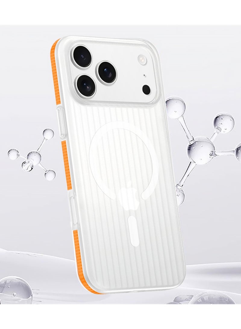 X-level iPhone 17 Pro Case Cover,[Compatible with Magsafe][Grade Shockproof][Slim&Tough] Translucent Matte Feeling Protective iPhone 17 Pro Case Accessory - Image 5