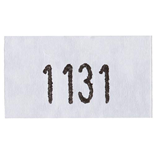 Labels for Us - Price Labels for Monarch 1131 Price Gun - White - 20,000 Labels - Pack with 8 Rolls - Ink Roller Included - Image 3