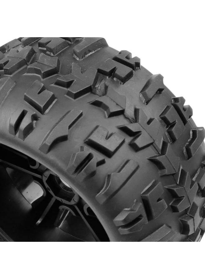 Aimrock 17mm Hex Wheels and Tires RC Monster Truck Tire and Rims w/Foam Inserts for 1/8 Arrma Kraton HSP HPI Losi 1/10 Traxxas Maxx E-Revo, 4PCS - Image 3