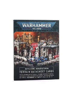 Games Workshop بطاقات بيانات ساحة المعركة وارهامر 40K مانوفاكتوروم  - Image 3
