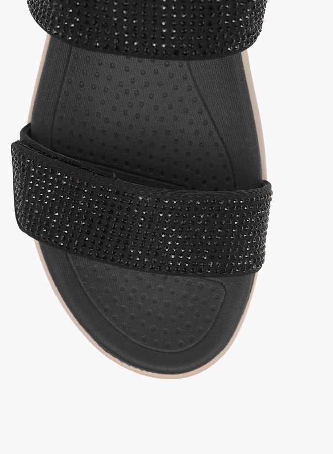 Le Confort Women's Embellished Flatform Slip-On Sandals - Image 3