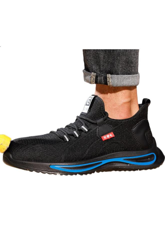 WELDON Shield Men'S Anti-Static Breathable Steel Toe Cap Anti-Smashing Anti-Stab Summer Work Safety Shoes 2138Sa Size 42 - Image 1