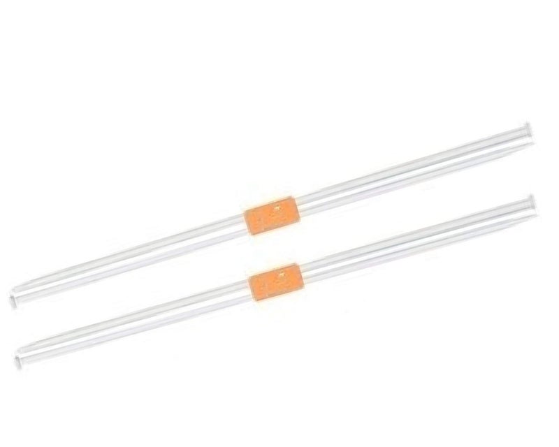 PONY Cold Headed Knitting pins/Knitting Needles, Single Point Round Knob Aluminum (Length 25cm)- Size 10G (Pack of 4 Knitting Needles) - Image 2