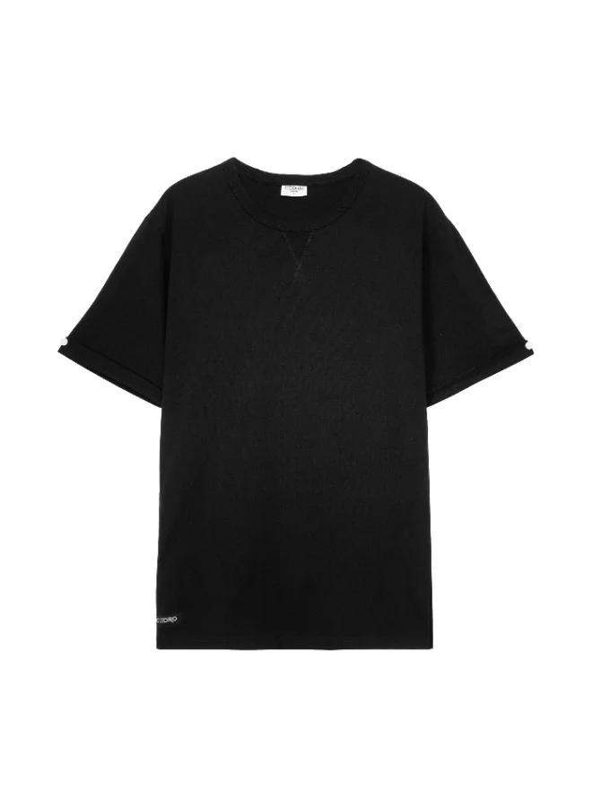 سيدرو CEDRO MEN'S CASUAL REGULAR FIT 100% COTTN LIGHT WEIGHT DURABLE BASIC CREW NECK T-SHIRT