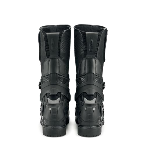 SIDI Men's Motorcycle Boots, Black, 46 EU - Image 4