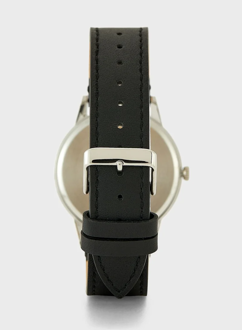 CASIO Mtp-E600L-1Bdf Analog Watch