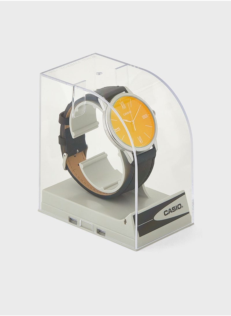 CASIO - Mtp-E600L-1Bdf Analog Watch - Image 1