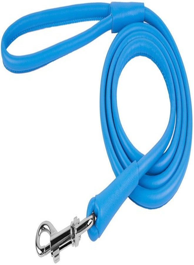 CollarDirect Soft Leather 6 ft Dog Leash - Sturdy Dog Leash for Training & Walking for Small Medium Large Dogs (Purple, XL) - Image 3