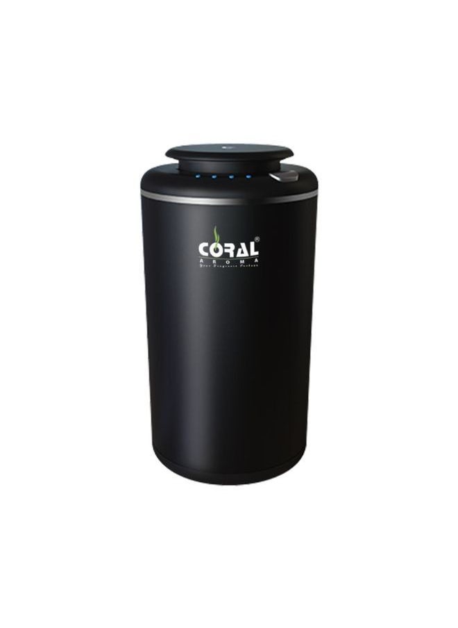 CORAL AROMA كورال أروما، موزع مزيج روائح السيارات والغرف، زجاجة زيت 10 مل، مع منفذ يو إس بي  - Image 1