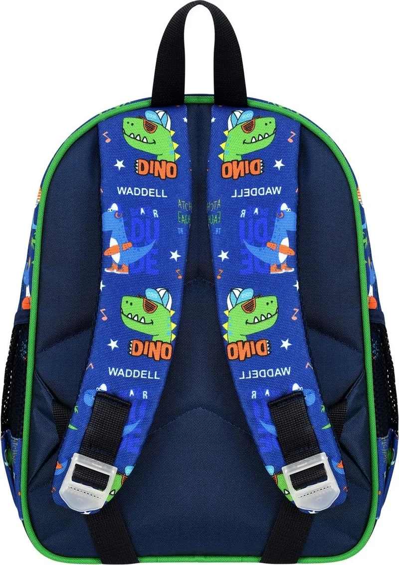 واديل Licensed Dinosaur Patterned Navy Blue Kindergarten Backpack
