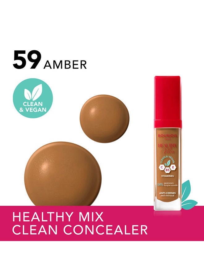 BOURJOIS PARIS كونسيلر هيلثي ميكس كلين - 59 - عنبر - Image 2