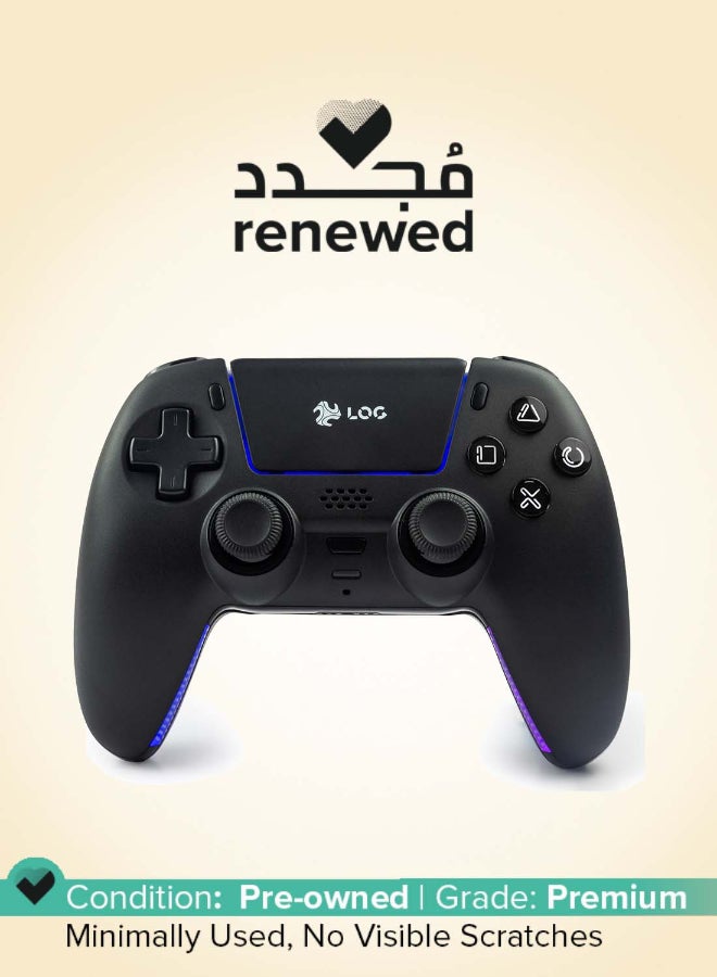 LOG Renewed - Wireless Controller For PlayStation 5 - Black - Image 1