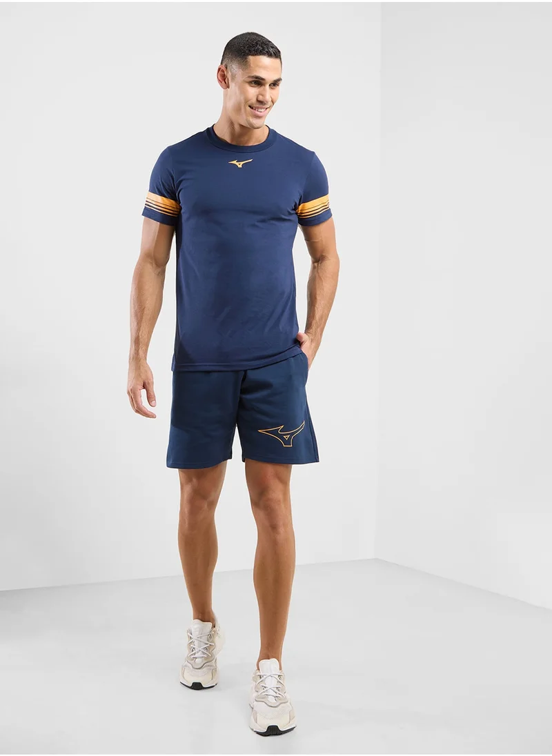 Mizuno Athletics Ribbed Shorts