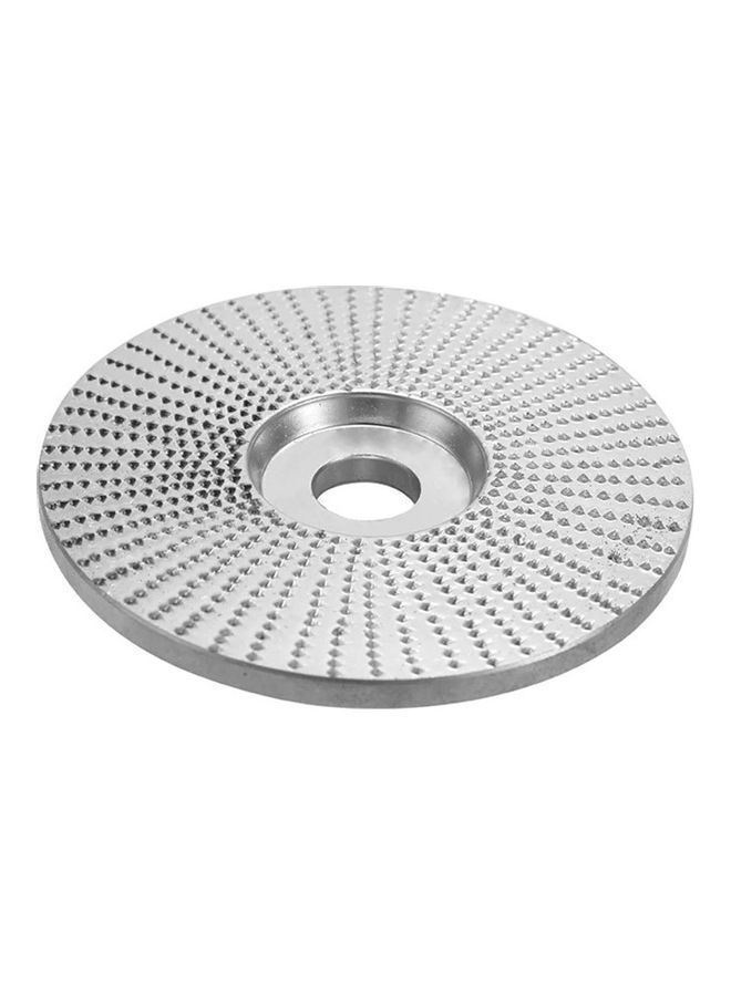 NIBEMINENT Woodworking Polish Thorn Abrasive Wheel Silver  - Image 1