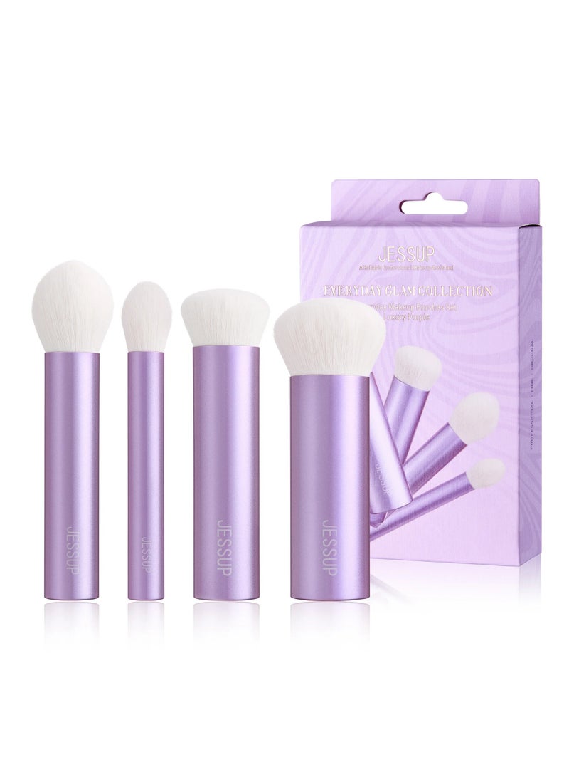 Jessup JESSUP 4 Pcs Luxury Purple Effortless Elegance Set