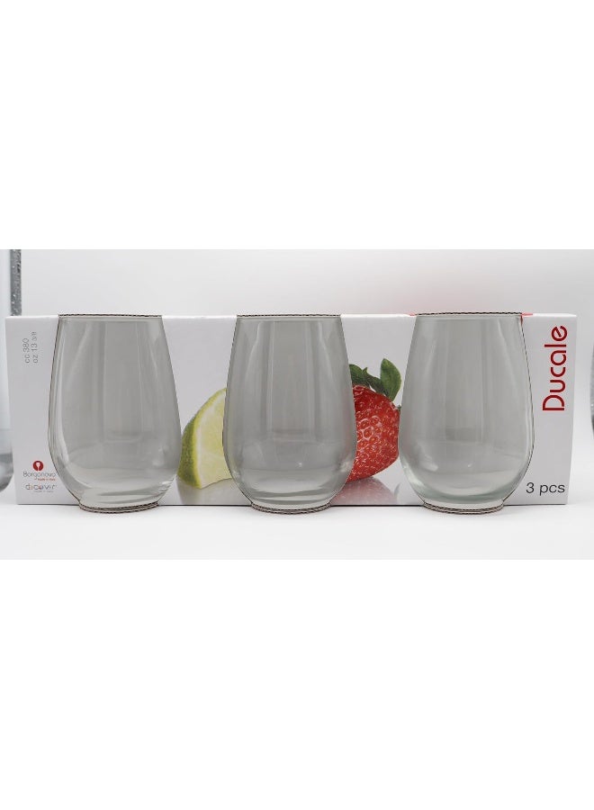 Borgonovo DUCALE STEMLESS 380-3 PCS - Image 2