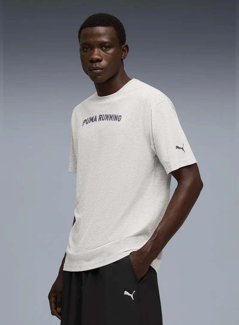 PUMA Run Graphic Oversized T-Shirt