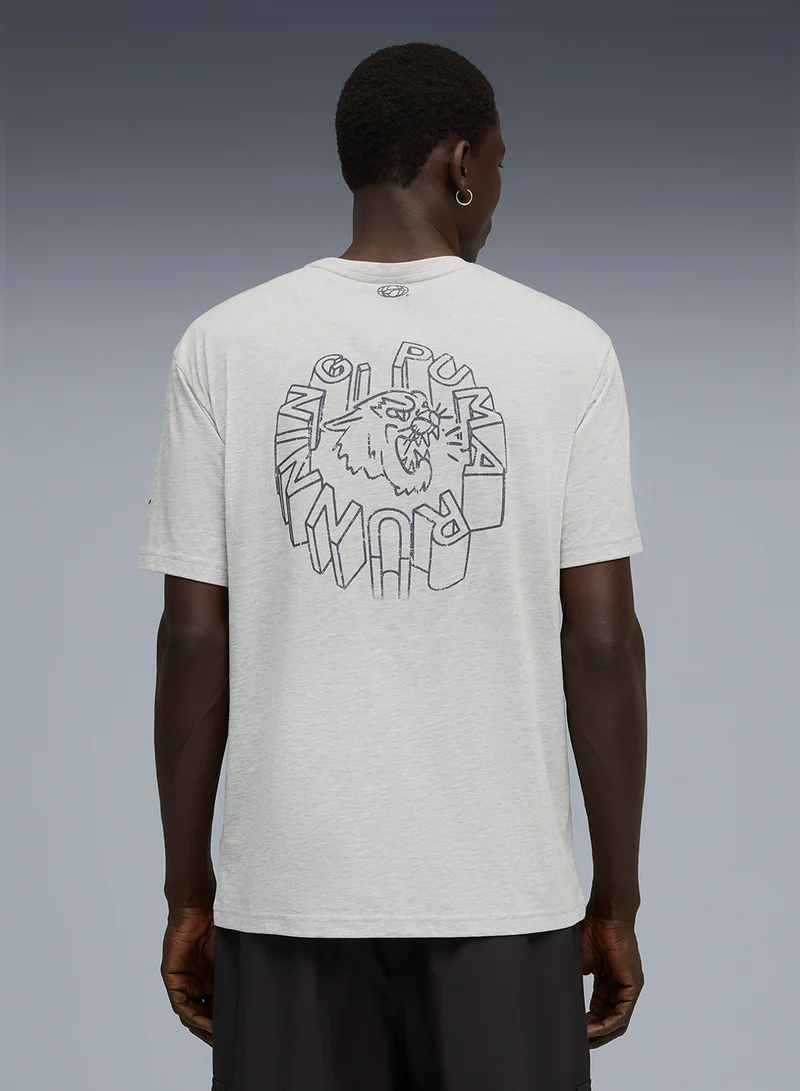 PUMA Run Graphic Oversized T-Shirt