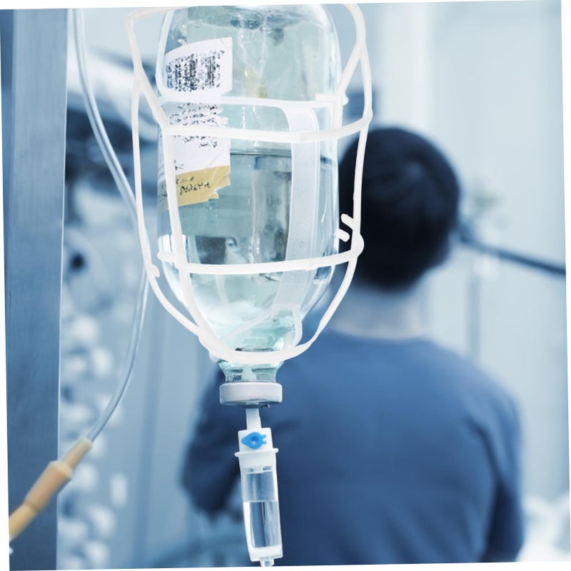 Reusable Infusion Bottle Sleeves 20PCS Hanging Nets 15X9X4 5CM Strong Plastic Easy Installation Medical Drip Stand Accessories - Image 5