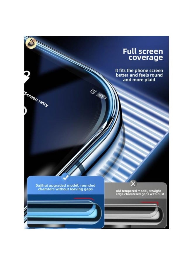 Generic - For Huawei P40 Tempered Film Pura70 Mobile Phone Film P50 Anti-peep P30 Full Screen P50e Cover P20 Anti-peep-Color:Thin Edge Full Coverage√ultra-clear 3 Pieces 40 Times Strong Explosion-proof And Anti-fingerprint√-Size:For Huawei P50e - Image 1