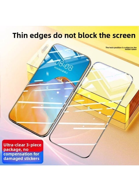 For Huawei P40 Tempered Film Pura70 Mobile Phone Film P50 Anti-peep P30 Full Screen P50e Cover P20 Anti-peep-Color:Thin Edge Full Coverage√ultra-clear 3 Pieces 40 Times Strong Explosion-proof And Anti-fingerprint√-Size:For Huawei P50e