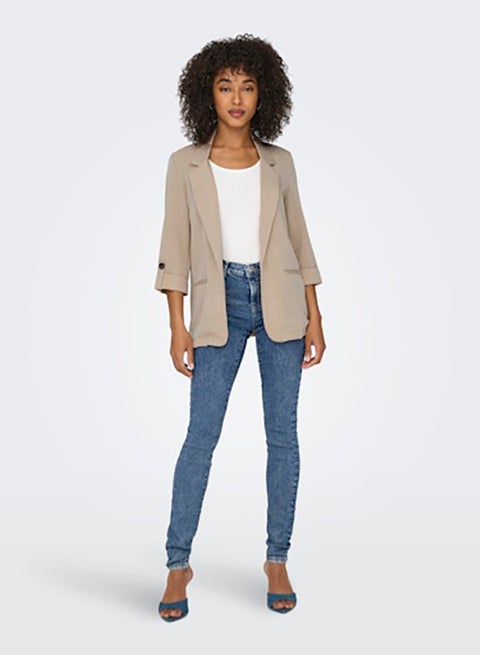 ONLY Womens Marsa 3/4 Blazer Woven
