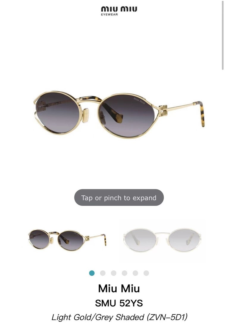 Miu Miu Miu Miu Women's Sunglasses MU52YS  - Image 2