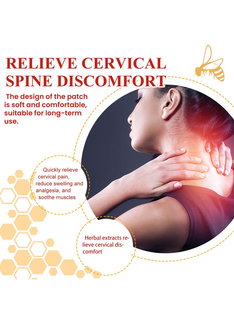 ساوث مون عبوة من 2 ملصق للعناية بآلام الكتف والرقبة، لتخفيف آلام وأوجاع مفاصل الكتف والرقبة، 12 قطعة*2 - Image 2