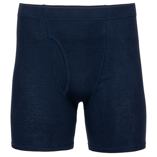 Gildan Men's Underwear Covered Waistband Boxer Briefs, Multipack, Mixed Royal (10-Pack) - Image 3
