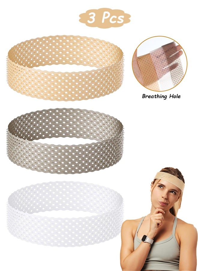 MXN 3 Pcs Silicone No Slip Wig Grip Band, Adjustable Wig Grip Headband Sweat-Proof Non Slip Wig Bands Seamless Wig Grip Band Strong Holder for Men Women Sports Yoga - Image 1