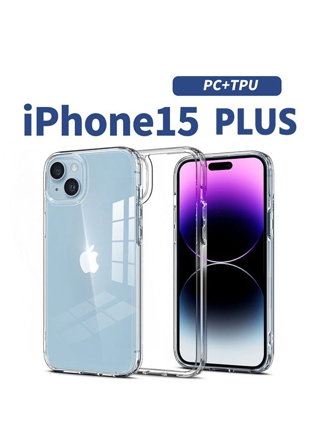 TEAM LUXURY iPhone 15 Plus Mobile Case Cover with Soft Liquid Silicone Protection Anti-Scratch Shockproof Accessories Slim Protective Back Cover with Comfortable Hold Touch Feeling and Anti-fingerprint - Image 2