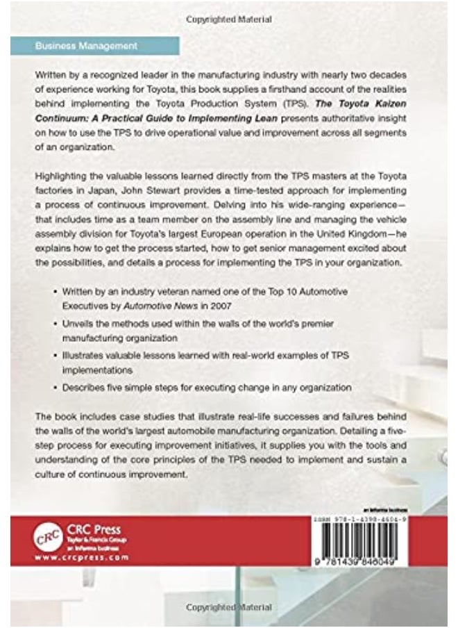 null - The Toyota Kaizen Continuum: A Practical Guide to Implementing Lean - Image 1