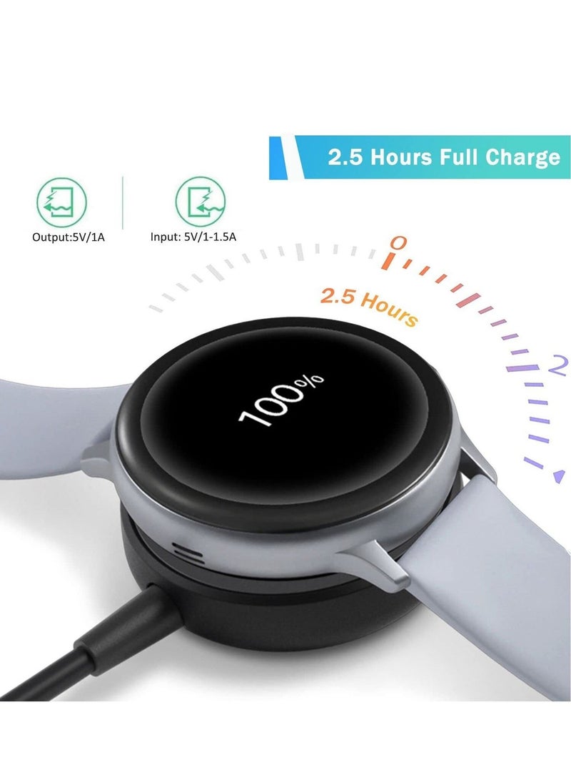 Galaxy Watch 4 Charger Ukiism Type C Charger Compatible with Samsung Galaxy Watch 4/4 Classic/Watch 3/Active 2/Active 3.3FT - Image 4