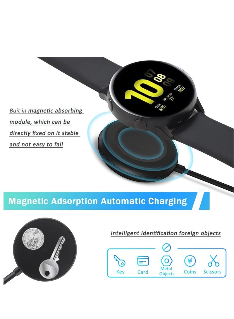 Galaxy Watch 4 Charger Ukiism Type C Charger Compatible with Samsung Galaxy Watch 4/4 Classic/Watch 3/Active 2/Active 3.3FT - Image 3