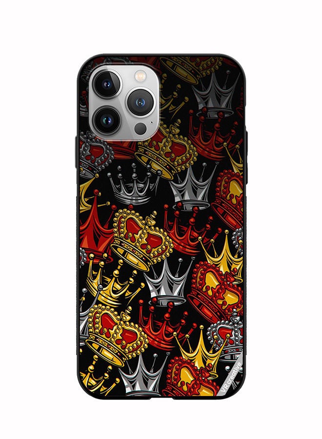 VR CREATIVE Protective Case Cover For Apple iPhone 11 Pro King And Queen Design Multicolour - Image 1