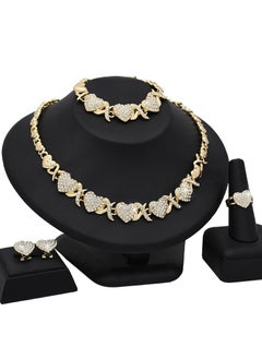 Mark Fairwhale European and American Fashion Multi-layer Woven Women's Necklace Set 