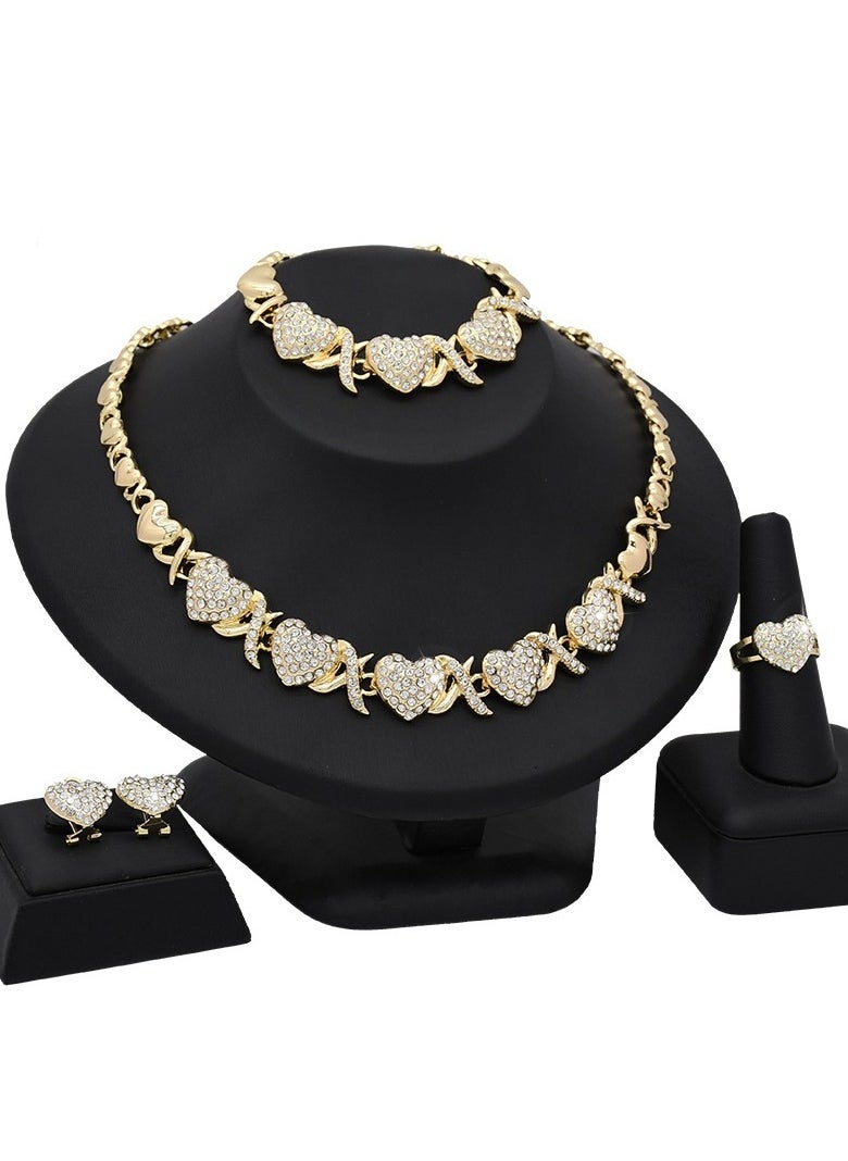 Mark Fairwhale European and American Fashion Multi-layer Woven Women's Necklace Set 