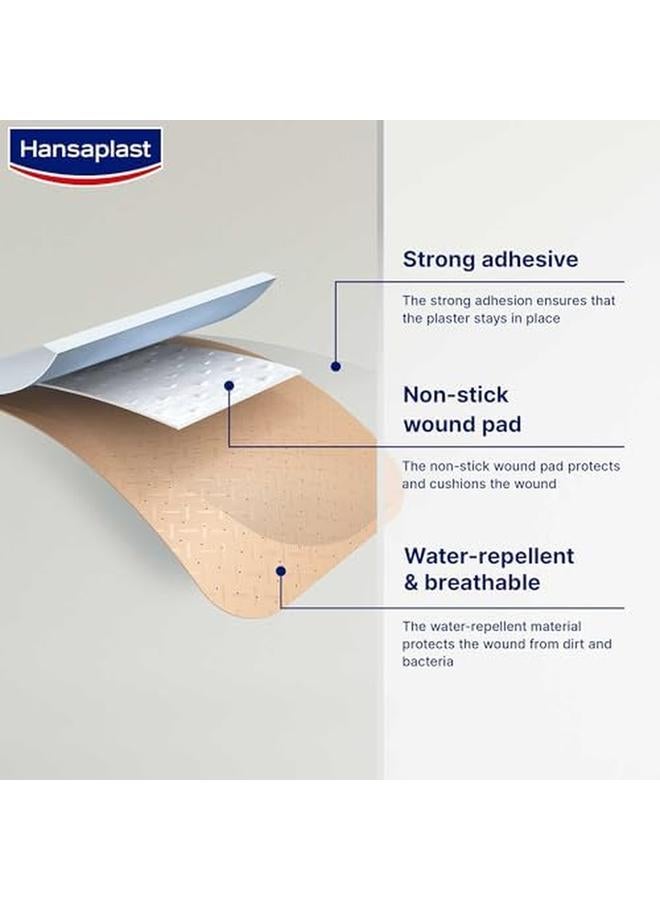 هانزابلاست بلاسترز مارفل بأحجام متنوعة، بلاسترات إسعافات أولية ملونة للأطفال، بلاسترات للأطفال بتصميمات مارفل الخارقة، بلاسترات بأحجام مختلفة، 20 شريطًا - Image 3
