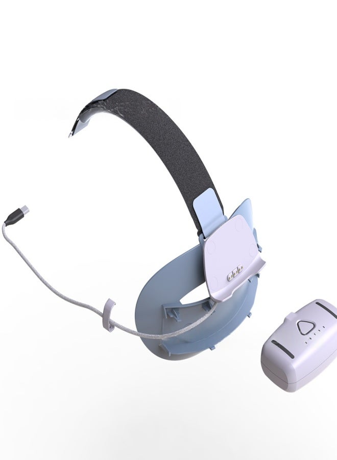 Power Headset Compatible with Pico 4, Pico 4 Pro, and Ultra VR Battery Headset Dual 5000mAh Battery Mount Single battery - Image 2