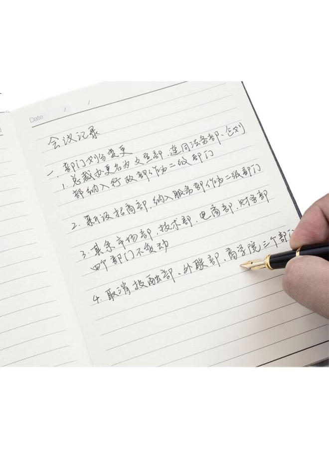 M.G Chenguang (M&G) Stationery Colorful Soft Leather Cover Notebook, Meeting Office Supplies, Conference Record Book, Affordable Diary, Journal, Business 25K120 Single Book Apyd2K78 - Image 2